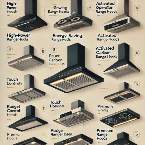 phân loại máy hút mùi